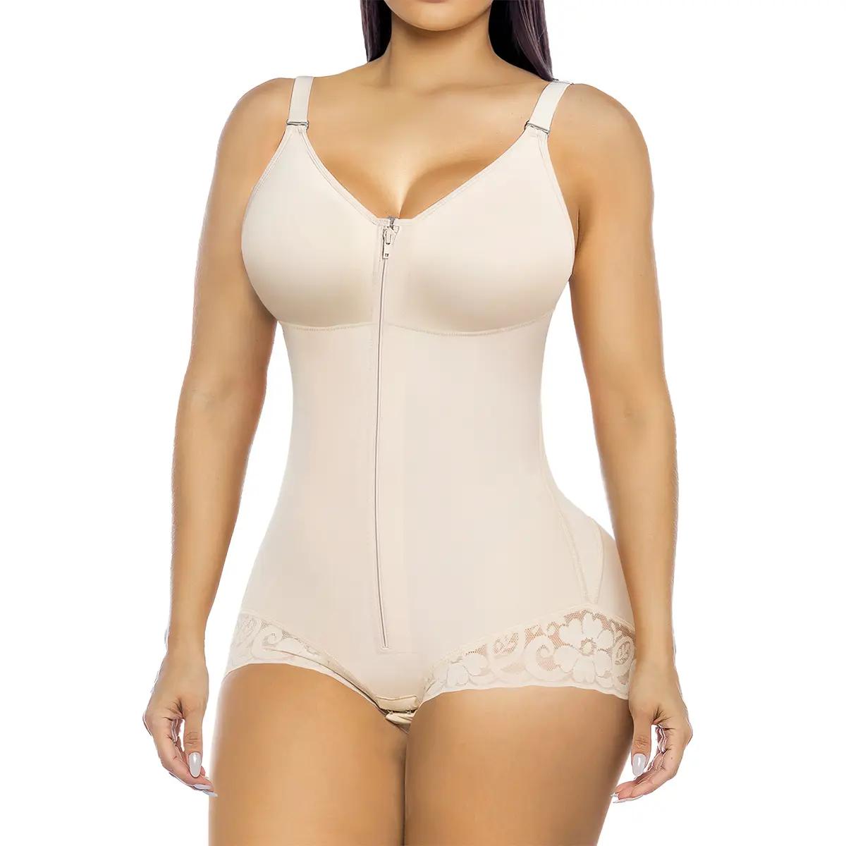 Overbust Colombian-Style Shapewear for Women - High Compression Tummy Control Brief Shaper