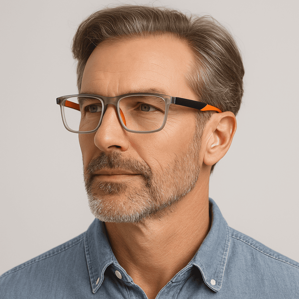 Multifocal Glasses with Adaptive Lens Technology - Lightweight Comfortable Eyewear + Gift