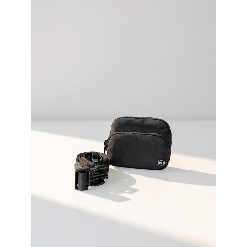 Compact Mini Crossbody Bag - Lightweight Nylon Small Essentials Pouch