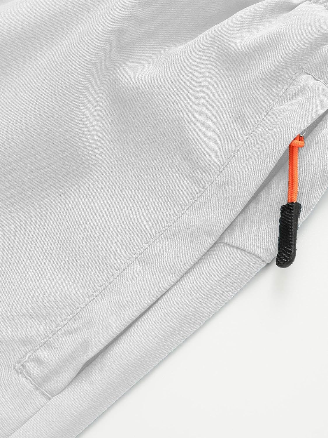 Men's 5 Inch Quick Dry Running Shorts with Pockets and Adjustable Elastic Waistband, 5-Pack