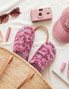 EverFoams women's open-toe slippers in Diva Wild Pink — Amazon gallery image 3 of 6