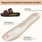 EverFoams women's open-toe slippers in Elegant Mocha — Amazon gallery image 4 of 6