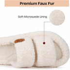 EverFoams women's open-toe slippers in Vanilla Ice — Amazon gallery image 5 of 6