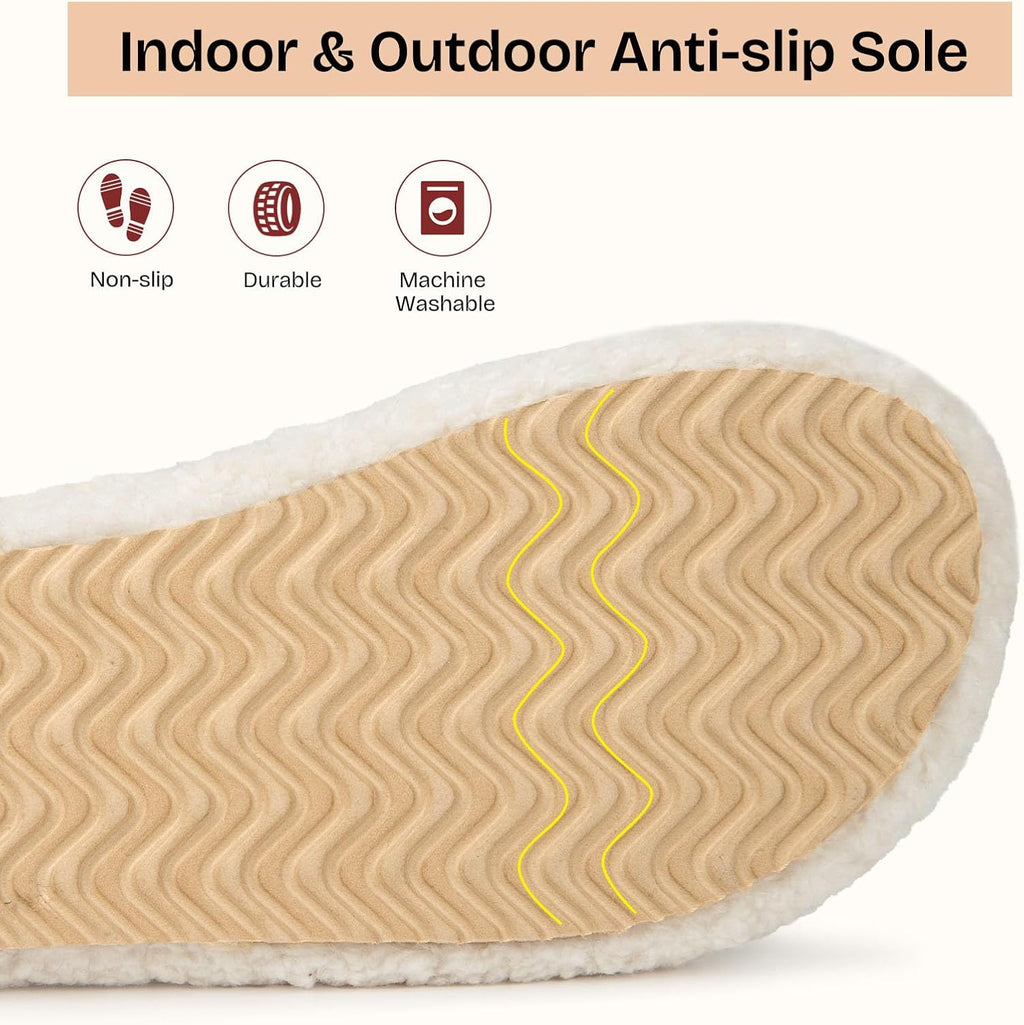 EverFoams women's open-toe slippers in Vanilla Ice — Amazon gallery image 6 of 6