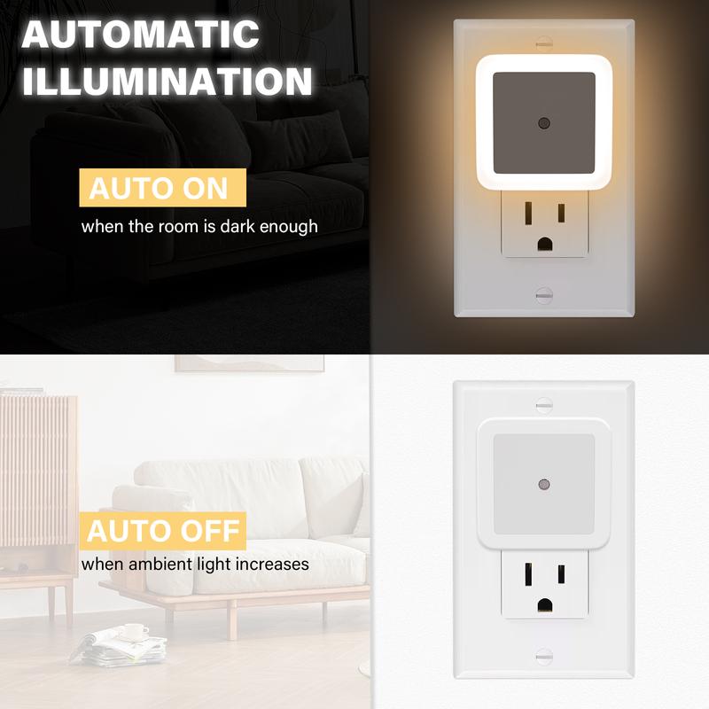 6-Pack Plug-In Night Lights for the Whole Home