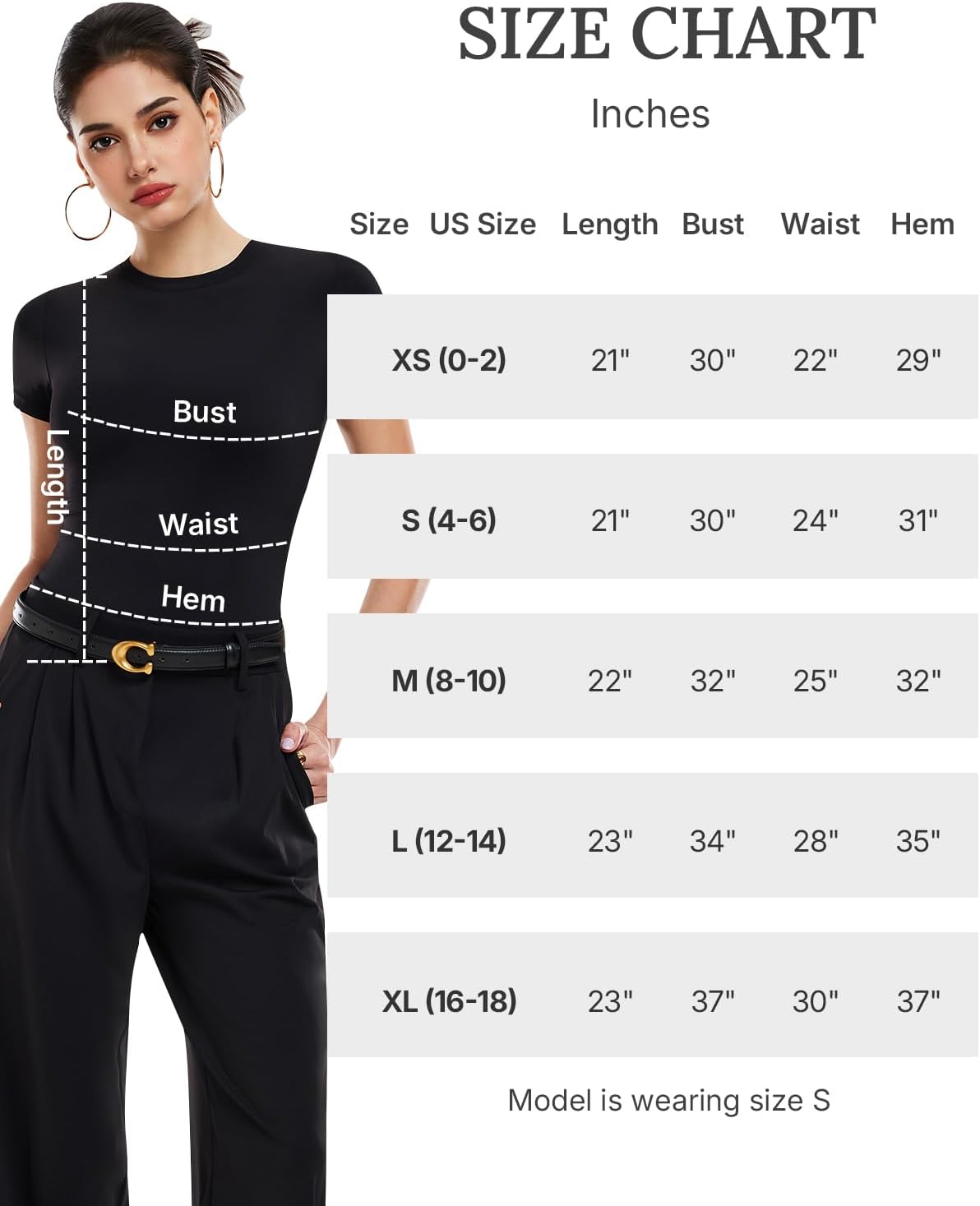 Women's Short Sleeve Compression Workout Top - Slim Fit Stretchy Y2K Casual Tee