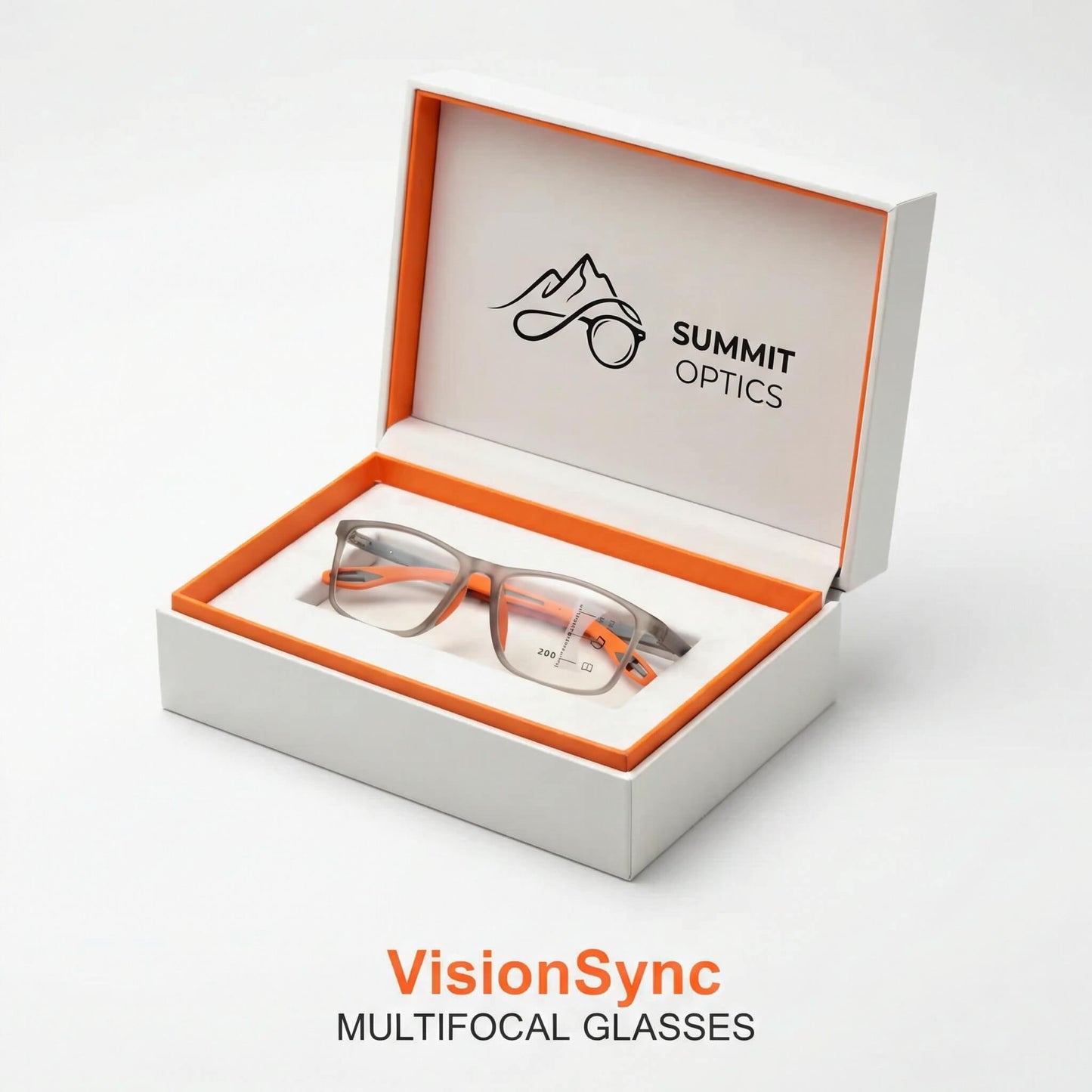 Multifocal Glasses with Adaptive Lens Technology - Lightweight Comfortable Eyewear + Gift
