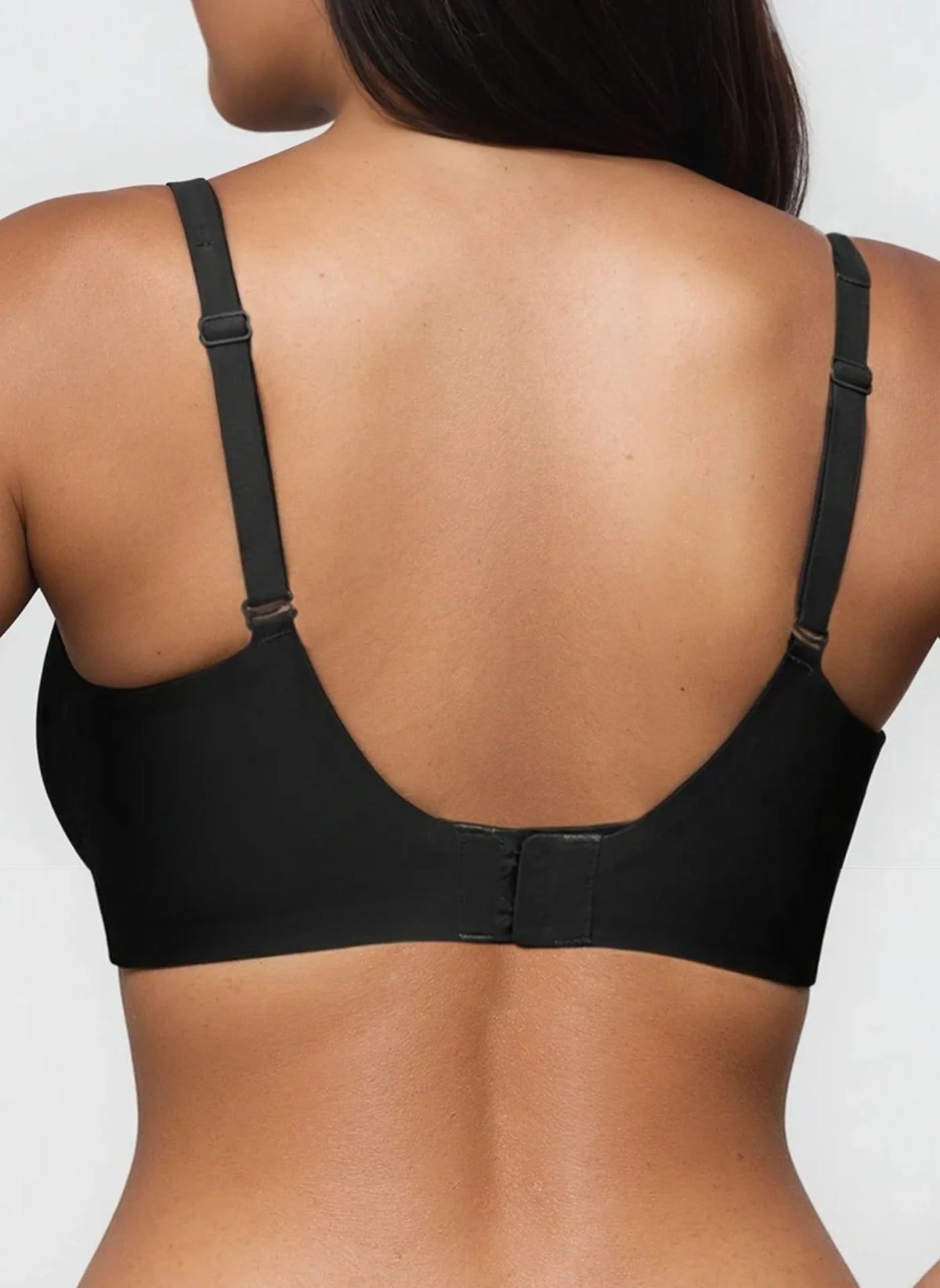 Wireless Lifting Jelly Bra — wireless jelly bra black back