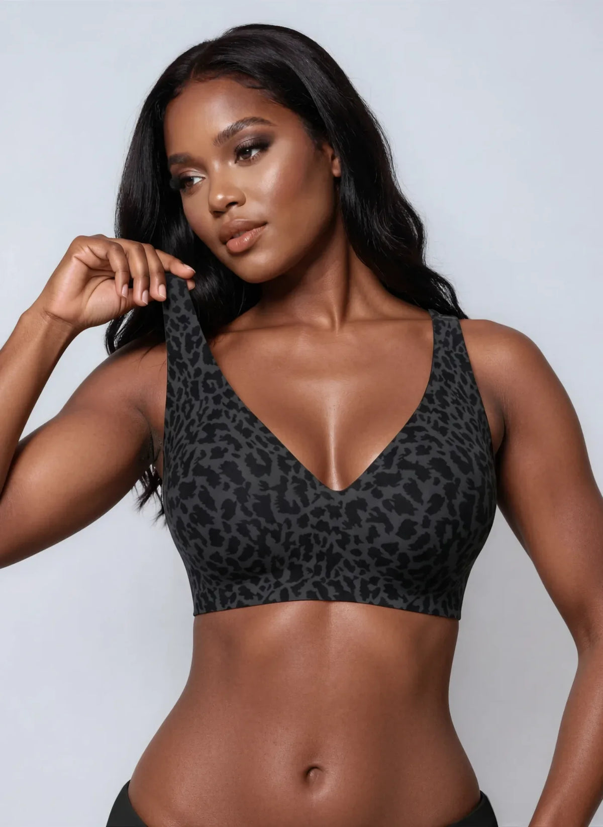 Wireless Leopard Jelly Bra — product image 5
