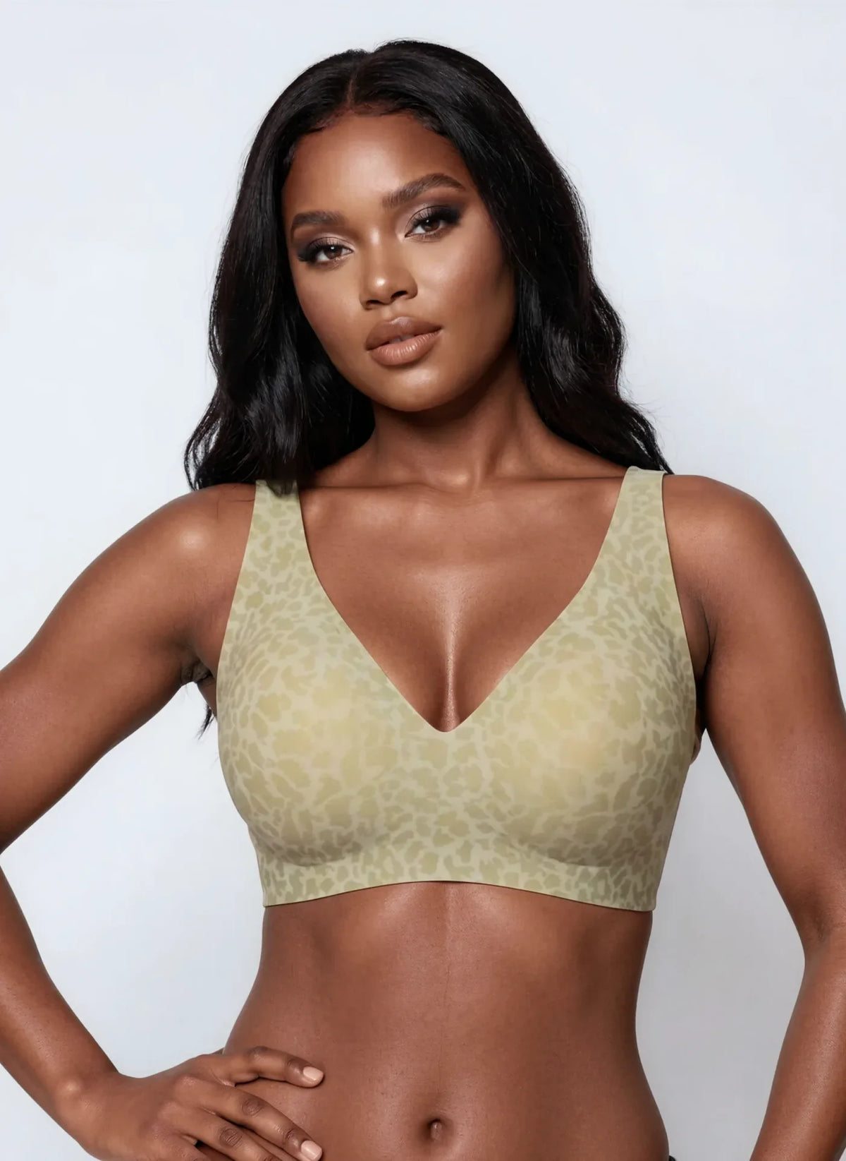 Wireless Leopard Jelly Bra — product image 8