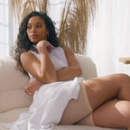 Model Arianna wearing S/M
