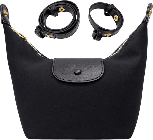 Small Crossbody Bag for Women, Frosted PU Leather Shoulder Purse Mini Hobo Handbag with 2 Removable Straps