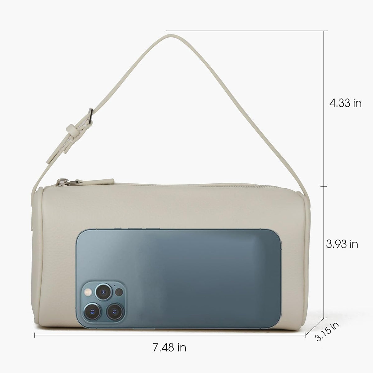 Premium Full-Grained Leather Crossbody Purses for Women | Hobo Bags with Adjustable Strap