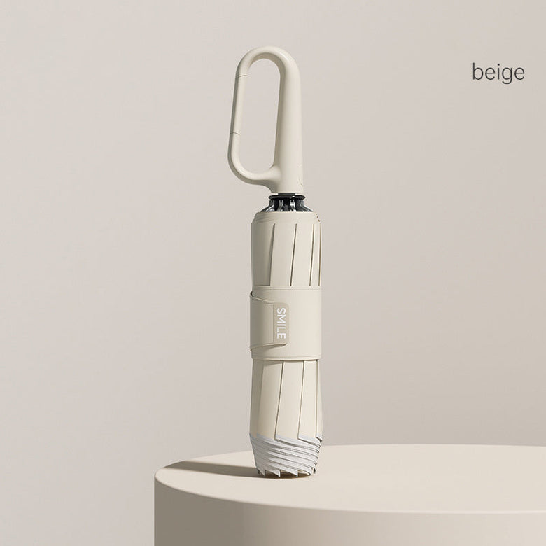 Automatic Folding Umbrella - Beige color