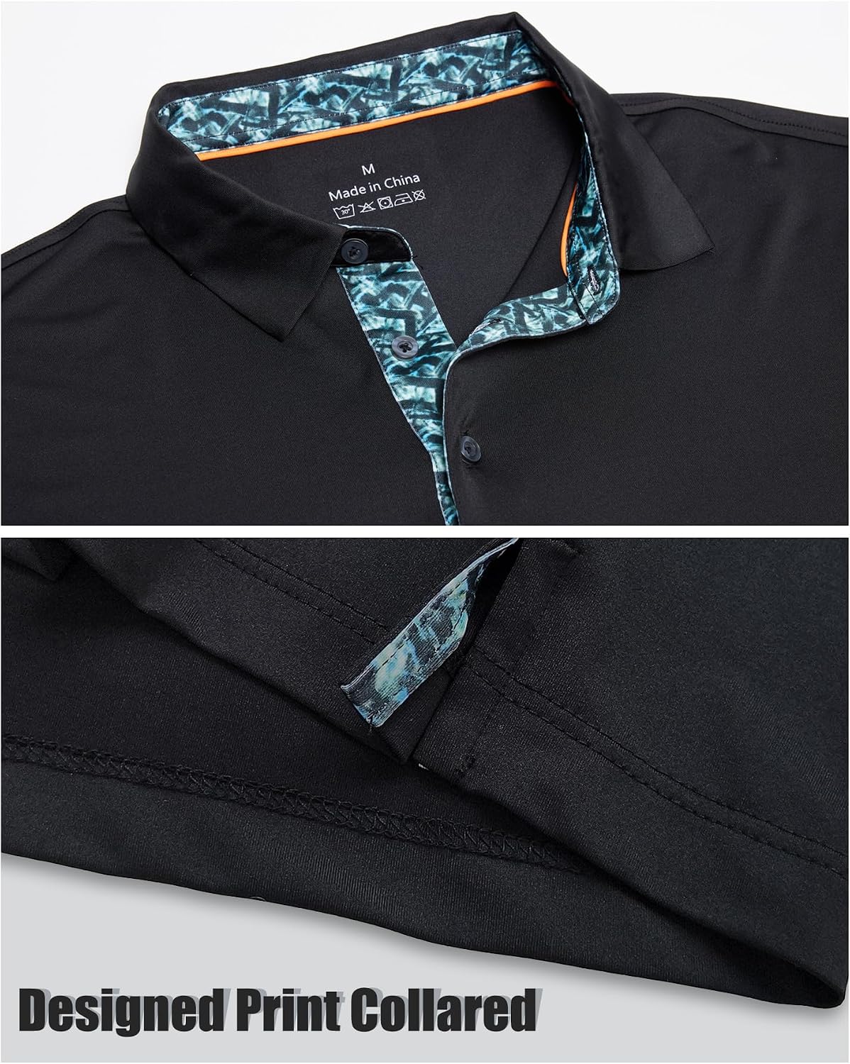 3 Pack Men's Polo Shirts Short Sleeve Dry Fit Golf Business Casual Moisture-Wicking