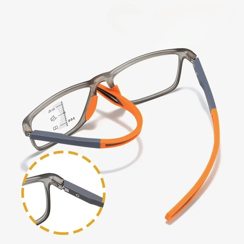 Multifocal Glasses with Adaptive Lens Technology - Lightweight Comfortable Eyewear + Gift